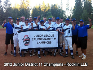 2012 D11 Junior All-Star Champions