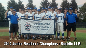 2012 Section 4 Junior All-Star Champions