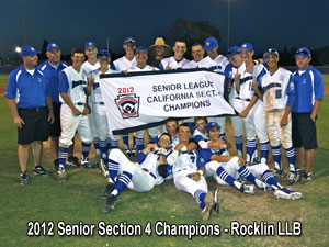 2012 Section 4 Senior All-Star Champions